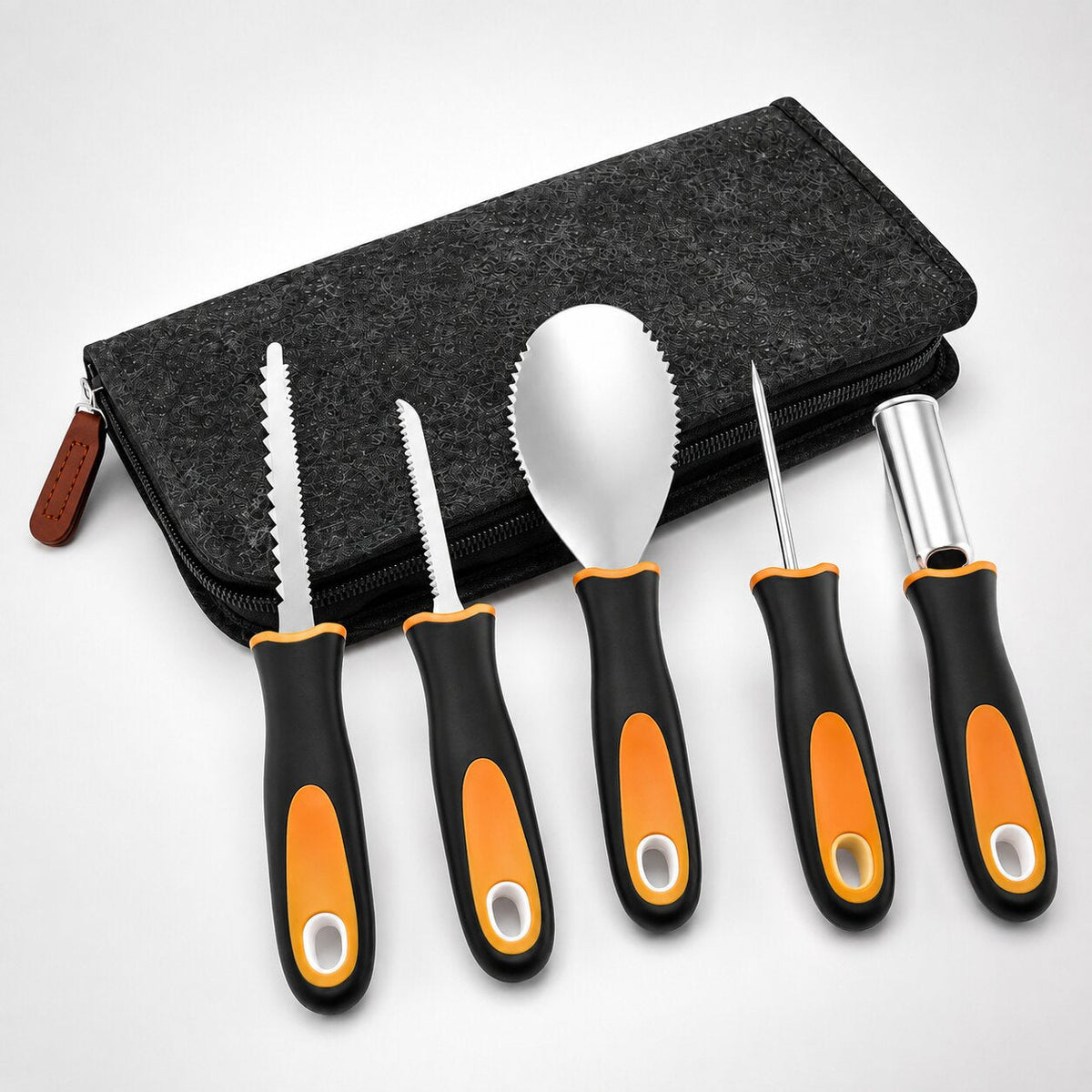 Kürbisschnitzset für kreative Halloween Kürbisse