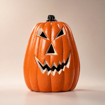 Leuchtende Halloween Kürbis Deko