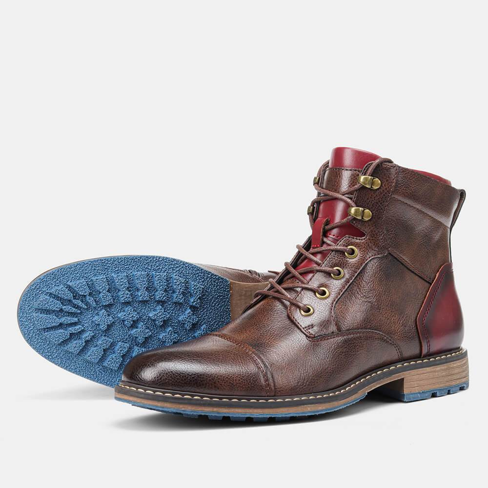 BOTTES OXFORD ARTISANALES EN CUIR