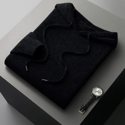 Men's Luxury Hoodie with Adjustable Hood
