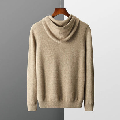Men's Luxury Hoodie with Adjustable Hood