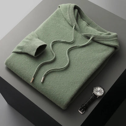 Men's Luxury Hoodie with Adjustable Hood