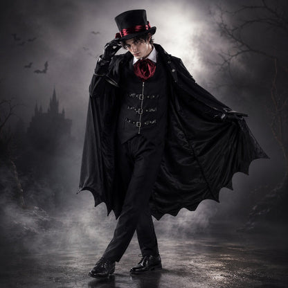 Vampir Halloween Kostüm für Damen & Herren