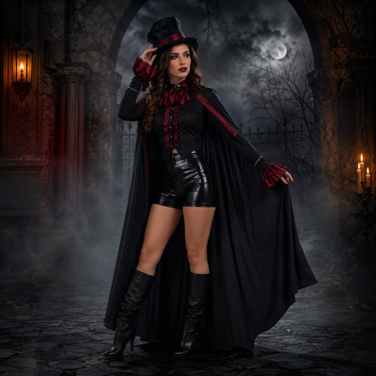 Vampir Halloween Kostüm für Damen & Herren