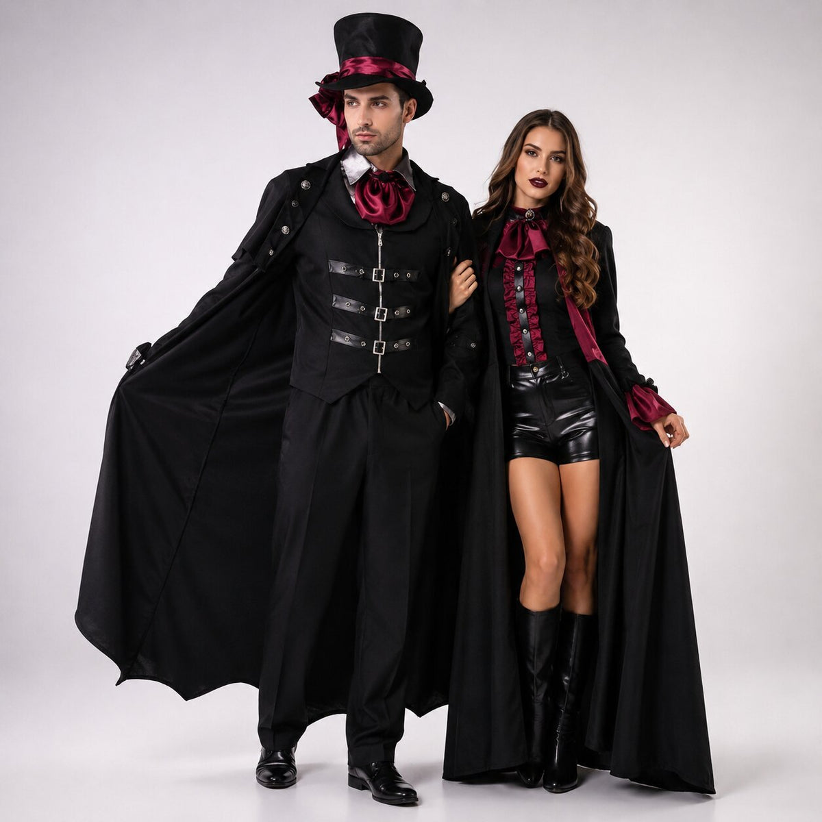Vampir Halloween Kostüm für Damen & Herren