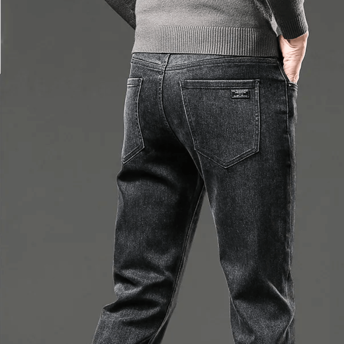 PANTALON EN DENIM THERMIQUE