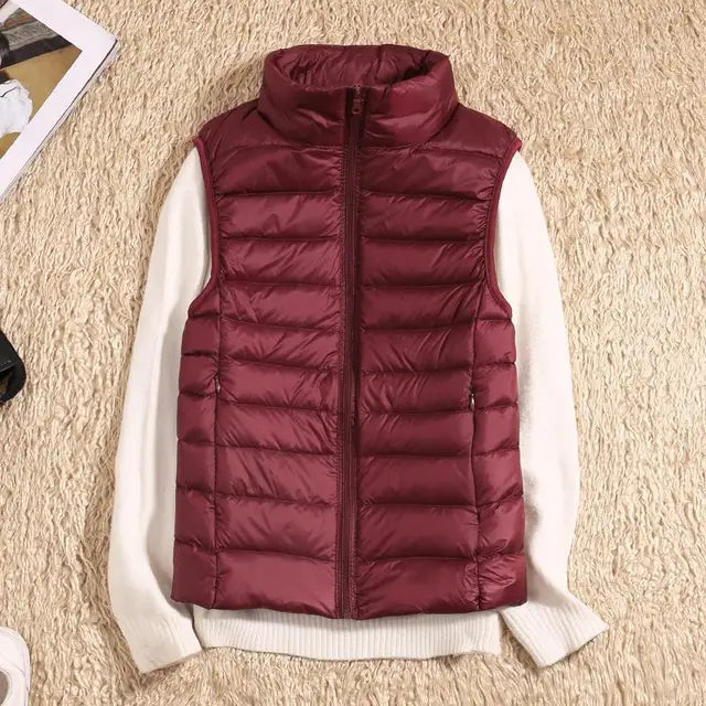 Women's Ultra Light Vest - Warm & Lightweight