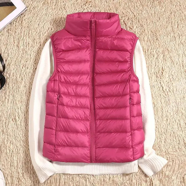 Women's Ultra Light Vest - Warm & Lightweight