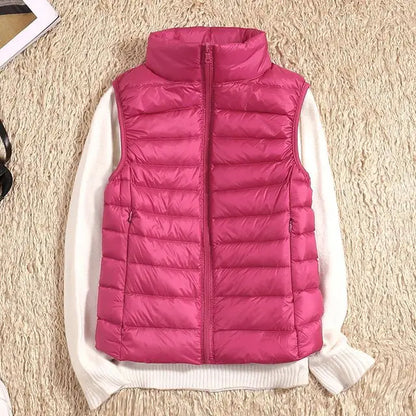 Women's Ultra Light Vest - Warm & Lightweight