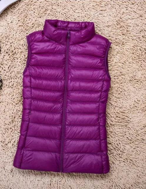 Women's Ultra Light Vest - Warm & Lightweight